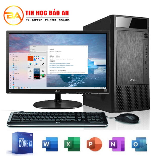 Bộ PC – Văn Phòng Giá Rẻ Cpu Core i5 Gen3rd/ Ram 8GB/ SSD120/ HDD320 - Hình ảnh 4