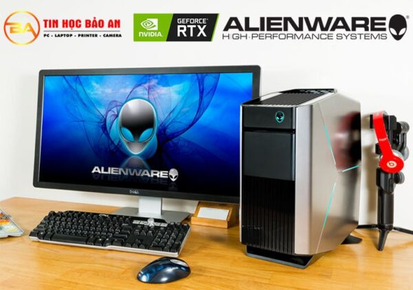 PC Đồ Họa – Máy Tính Gaming Dell ALIENWARE AURORA R8 Intel Z370/i3/i5/i7 - Hình ảnh 2