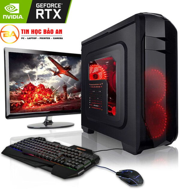 PC Gaming – Máy tính Đồ Họa Athlon 3000G/ A320M/ 8GB/ 120GB/ RX Vega 3 - 24 inch - Hình ảnh 4