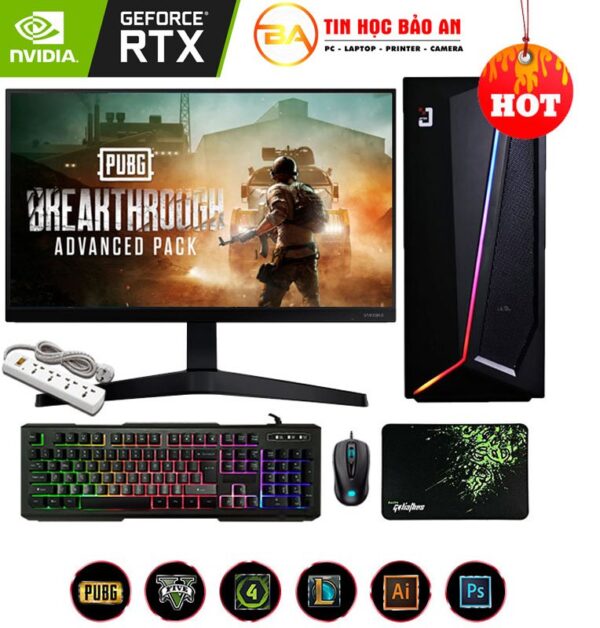 PC Gaming – Máy tính Đồ Họa I3 Gen9th/ 8GB/ 120GB/ N730D5 SP:2644 - Hình ảnh 3