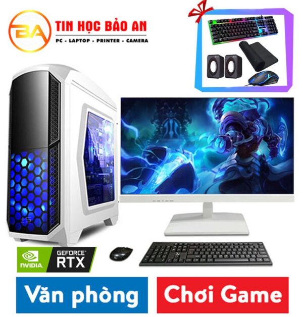 PC Gaming - Máy Tính Chơi Game H410 I3 10105F/ 8GB/ 256GB/ GT1030 - Hình ảnh 3