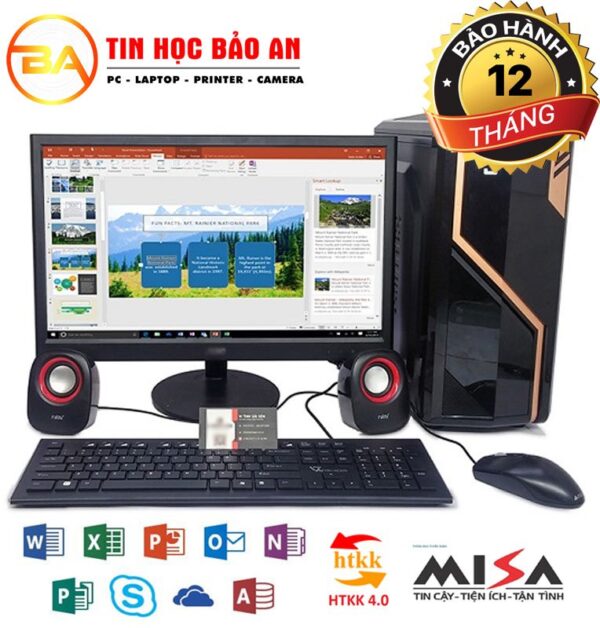 Bộ PC – Văn Phòng Giá Rẻ Cpu Core i5 Gen3rd/ Ram 8GB/ SSD120/ HDD320 - Hình ảnh 2