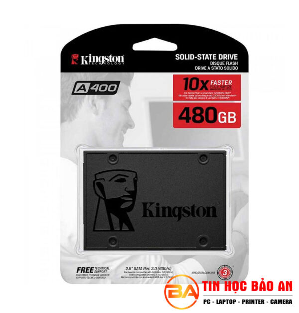 Ổ Cứng SSD Kingston A400 2.5" 480GB SA400S37/ 480G